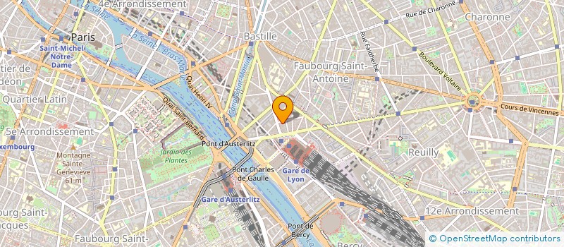 localisation de l'entreprise LES SOLONS à PARIS