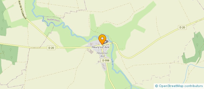 localisation de l'entreprise LES SOLS DE D'JO à NUBECOURT