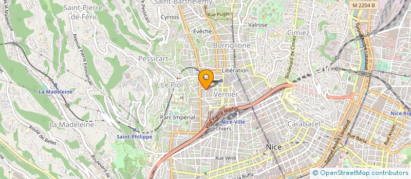 localisation de l'entreprise LES SOLS MODERNES à NICE