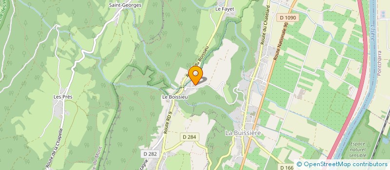 localisation de l'entreprise LES SOMMELIERS DES VIGNERONS  AIX-LES-BAINS