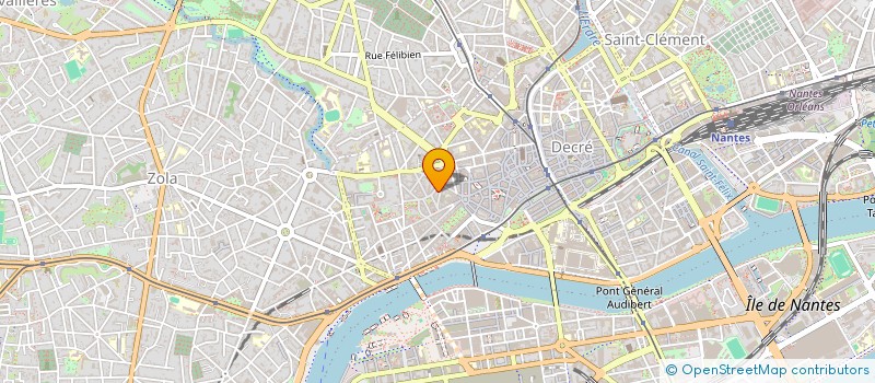 localisation de l'entreprise LES SONGES à NANTES