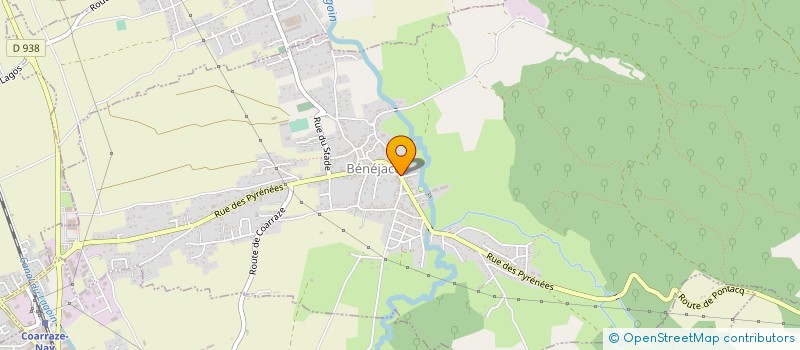 localisation de l'entreprise LES SONNAILLES DABAN  NAY