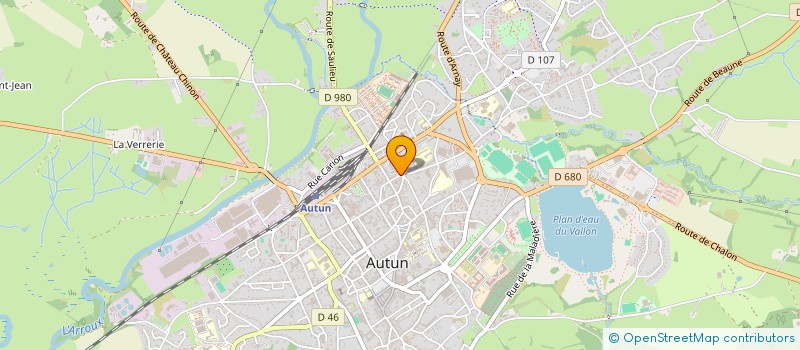 localisation de l'entreprise LES SONNAMBULES à AUTUN