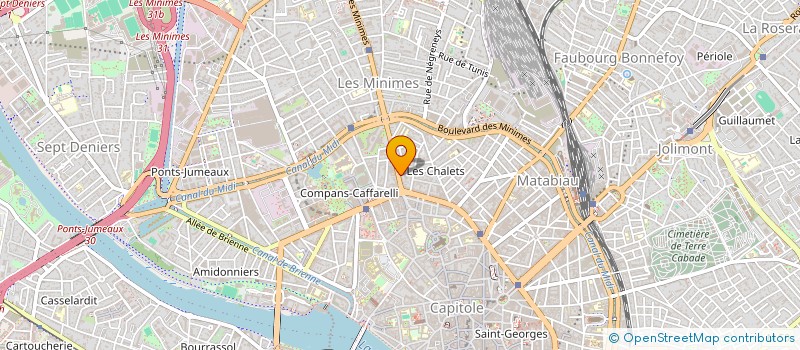 localisation de l'entreprise LES SONS DU SILENCE à TOULOUSE