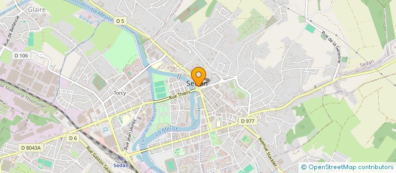 localisation de l'entreprise LES SOQUETTES  SEDAN