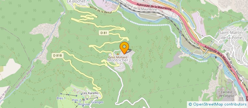 localisation de l'entreprise LES SORBIERS à MONTRICHER-ALBANNE
