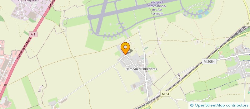 localisation de l'entreprise LES SORBIERS  AVELIN