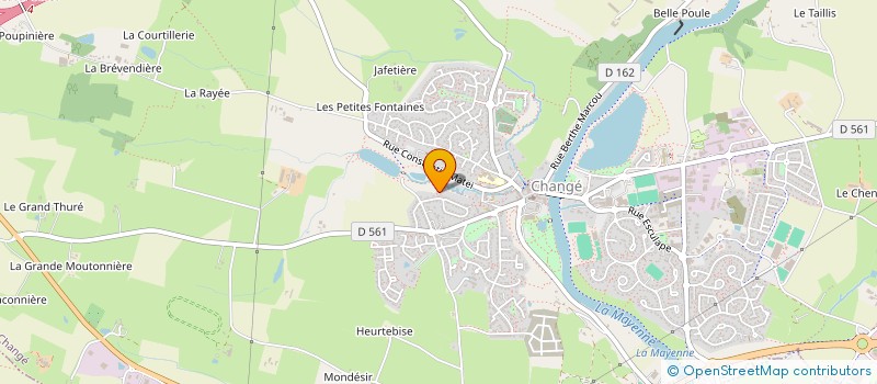 localisation de l'entreprise LES SOUDEURS DANS LA NUIT  CHANGE