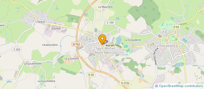 localisation de l'entreprise LES SOUPAPES DU BOCAGE  MENOMBLET