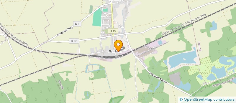 localisation de l'entreprise LES SOUPES AUX CAILLOUX 2  GOUAIX