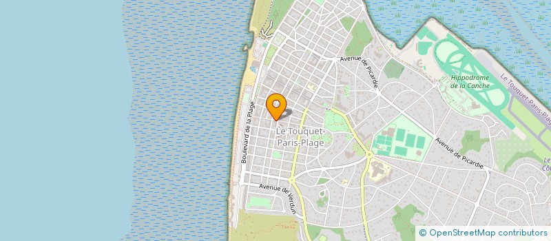 localisation de l'entreprise LES SOUPES TOUQUETTOISES  LE TOUQUET-PARIS-PLAGE