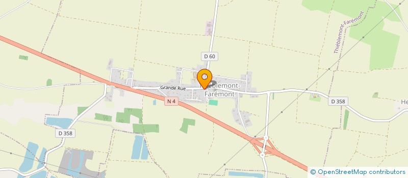 localisation de l'entreprise LES SOURCES  FAVRESSE