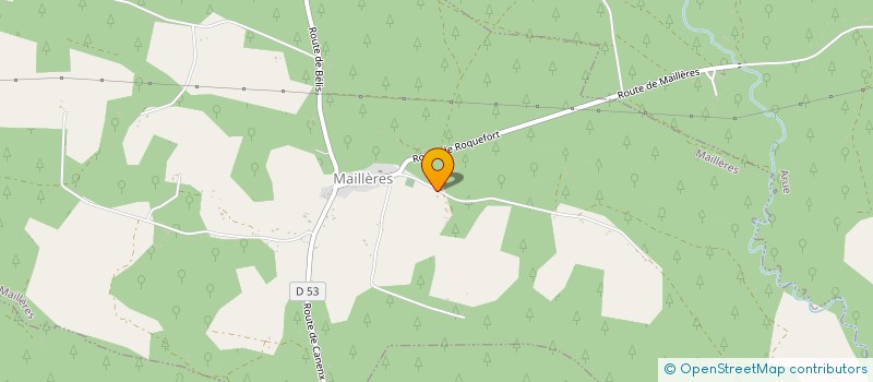 localisation de l'entreprise LES SOURCES  MAILLERES