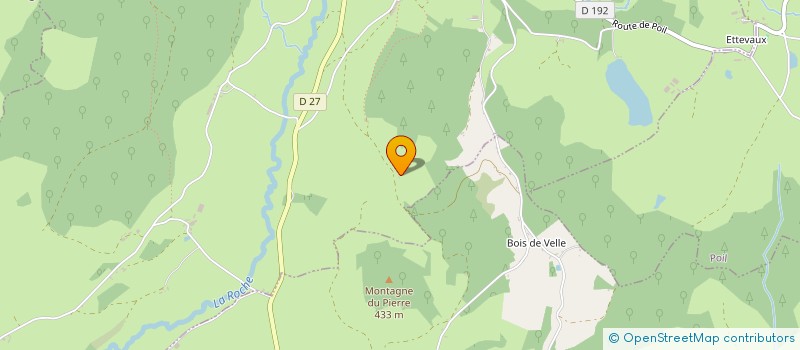 localisation de l'entreprise LES SOURCES DE BRESSEILLE à LAROCHEMILLAY