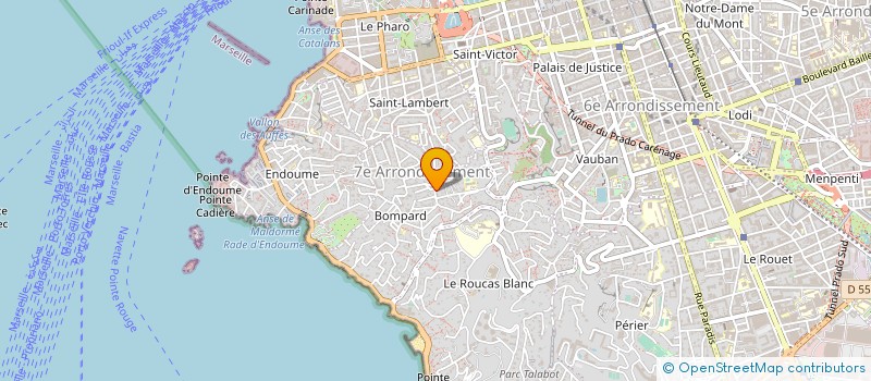 localisation de l'entreprise LES SOURCES DE CHAURANT à MARSEILLE