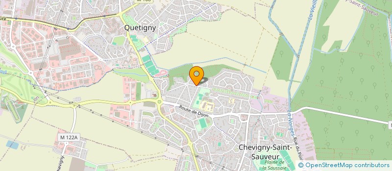 localisation de l'entreprise LES SOURCES DE NABEJJ  CHEVIGNY-SAINT-SAUVEUR