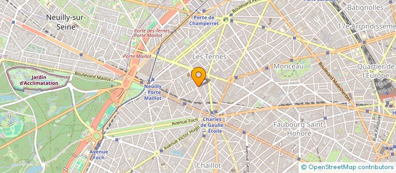 localisation de l'entreprise LES SOURCES TRAITEUR  PARIS