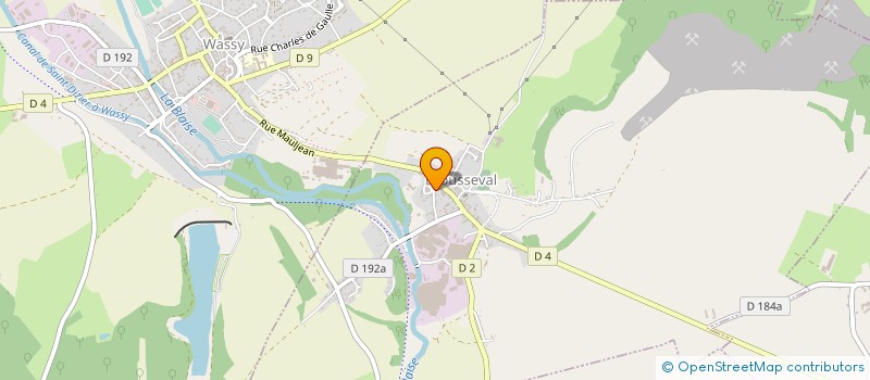 localisation de l'entreprise LES SOURICETTES à BROUSSEVAL