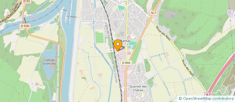 localisation de l'entreprise LES SOURIRES DONZEROIS  DONZERE