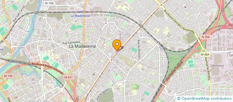 localisation de l'entreprise LES SOURIRES GROUMANDS à MARCQ-EN-BARŒUL