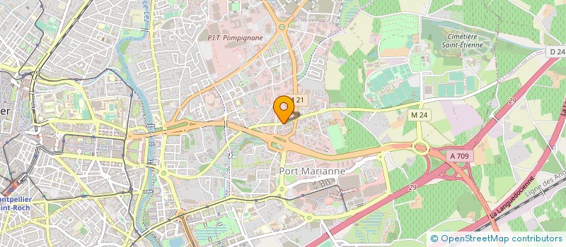 localisation de l'entreprise LES SOUS BOIS à MONTPELLIER