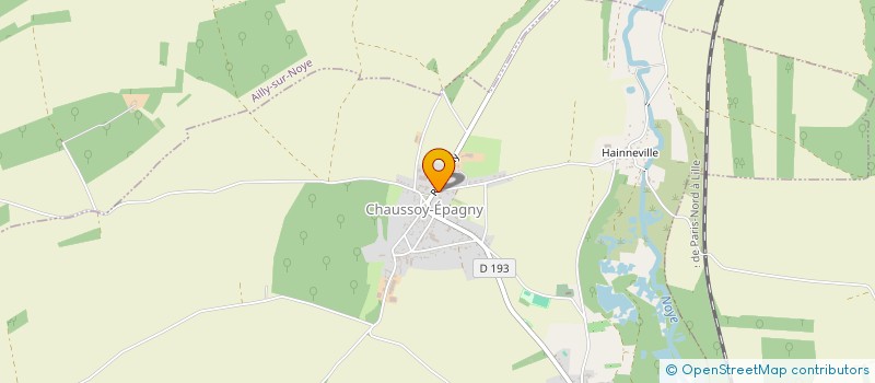 localisation de l'entreprise LES SPECTACLES D AILLY SUR NOYE à AILLY-SUR-NOYE