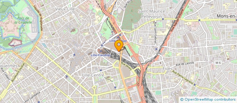 localisation de l'entreprise LES SPECTACLES SANS GRAVITE à LILLE