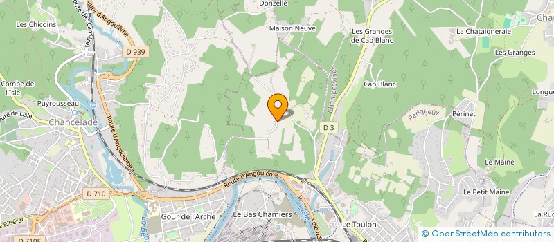 localisation de l'entreprise LES SPIJEOLES à PERIGUEUX