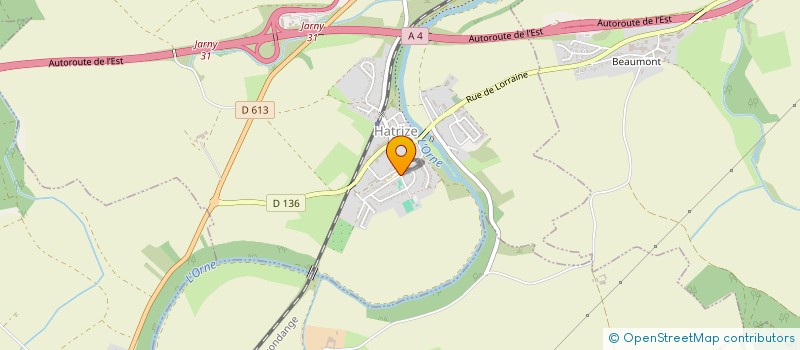 localisation de l'entreprise LES SPORTIFS DE L'ECOLE THOMAS PESQUET  HATRIZE