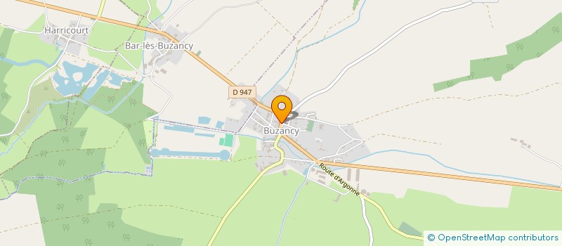 localisation de l'entreprise LES SPORTIVES DE LA SAMARITAINE  BUZANCY