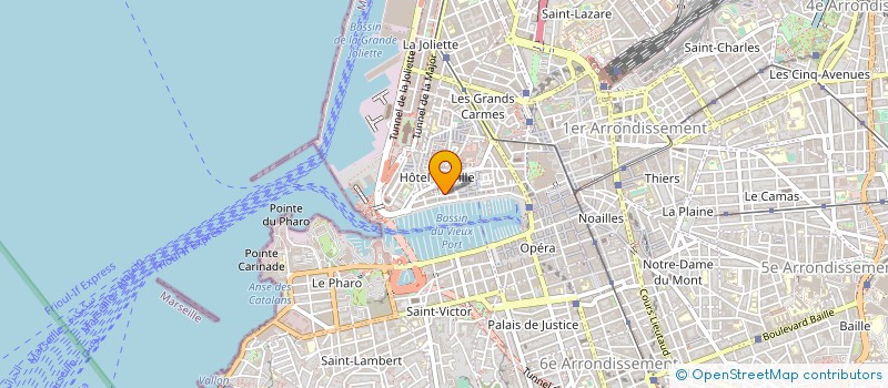localisation de l'entreprise LES SPORTS AU SUD à MARSEILLE