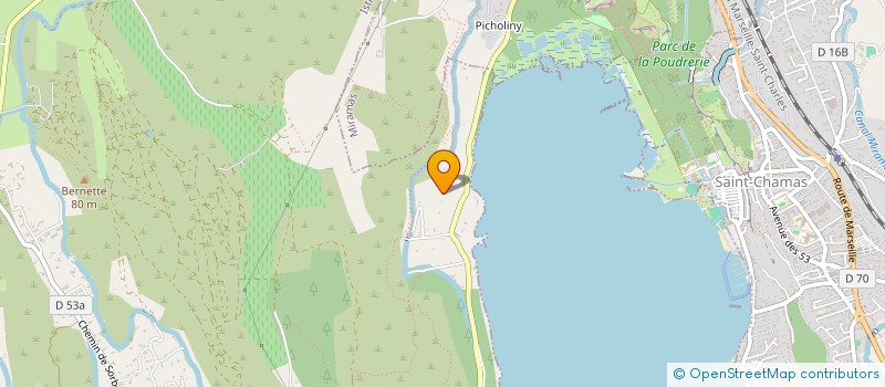 localisation de l'entreprise LES SPORTS EQUESTRE DE LA COTE D'OR  ISTRES