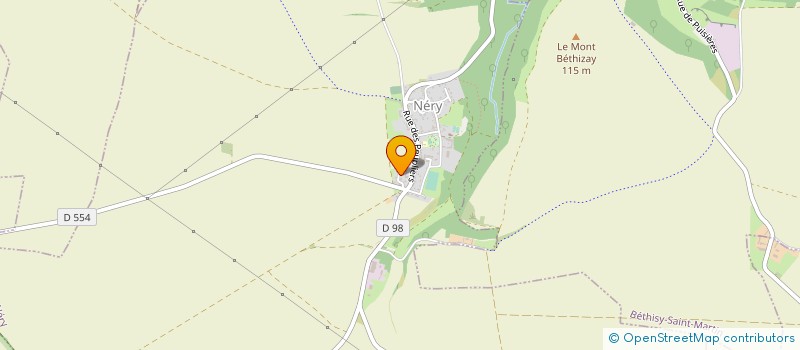 localisation de l'entreprise LES SPORTS MENE GYMS DE PARC BELLEVILLE  NERY