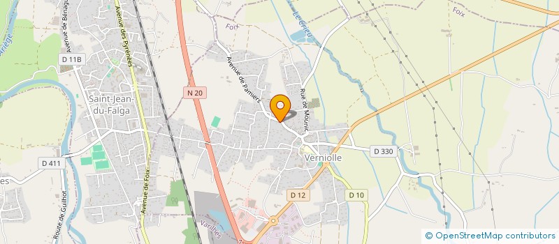 localisation de l'entreprise LES SPYROS à VERNIOLLE