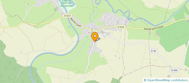 localisation de l'entreprise LES STARGAZERS  HARSKIRCHEN