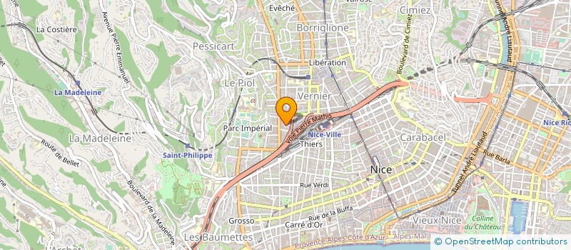 localisation de l'entreprise LES STATUETTES                     LES  NICE