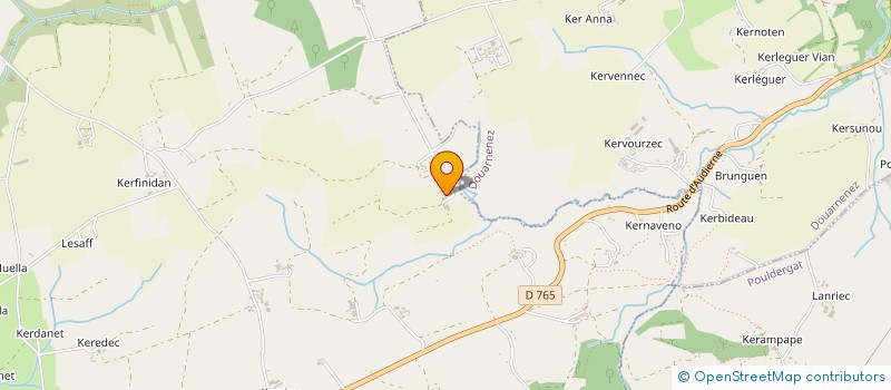 localisation de l'entreprise LES STE IMMO  POULLAN SUR MER