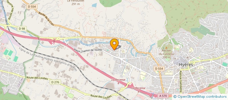 localisation de l'entreprise LES STEFLY DU DESERT à HYERES