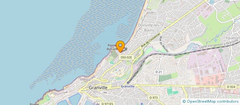 localisation de l'entreprise LES STERNES  DONVILLE-LES-BAINS