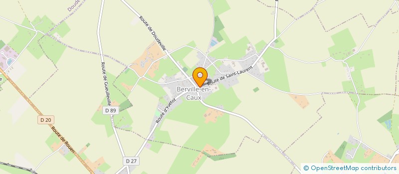 localisation de l'entreprise LES STEWARDS  CANVILLE-LES-DEUX-EGLISES