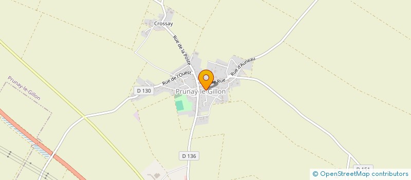 localisation de l'entreprise LES STOCKS à PRUNAY-LE-GILLON