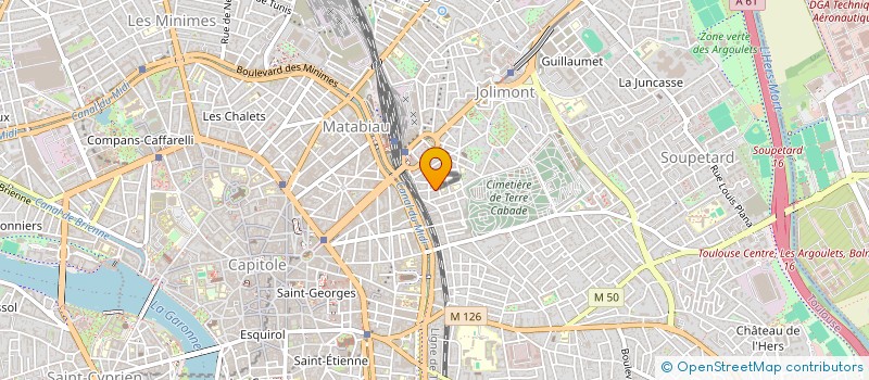 localisation de l'entreprise LES STORYGRAPHES à TOULOUSE