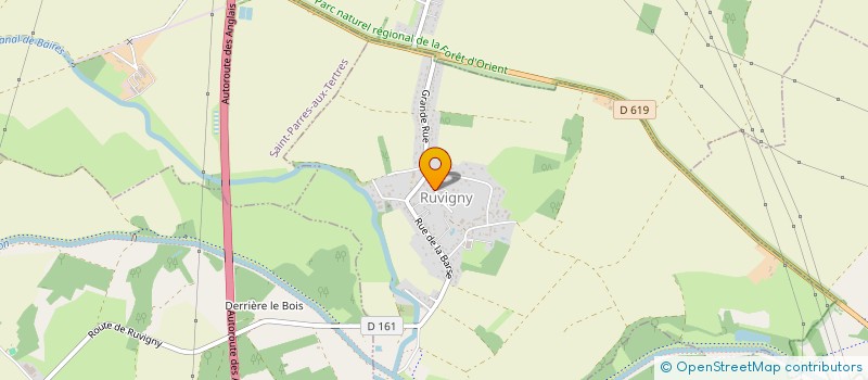 localisation de l'entreprise LES STRATEGES DU VIEUX MONDE  RUVIGNY