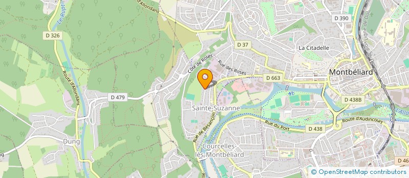 localisation de l'entreprise LES STRIKEBOYS à SAINTE-SUZANNE