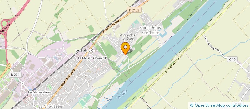 localisation de l'entreprise LES STUDETTES  BLOIS