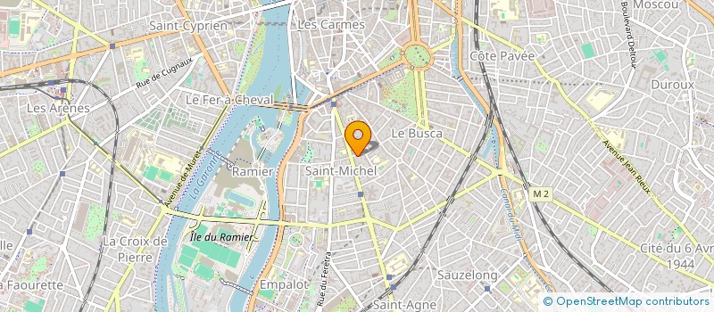 localisation de l'entreprise LES STUDETTES D'ICITTE à TOULOUSE