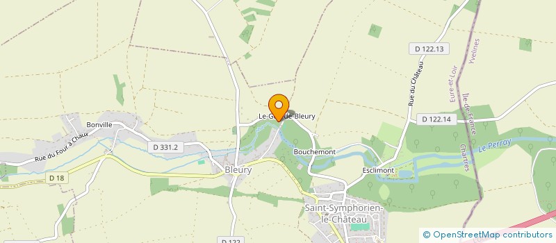 localisation de l'entreprise LES STUDIOS à AUNEAU-BLEURY-SAINT-SYMPHORIEN