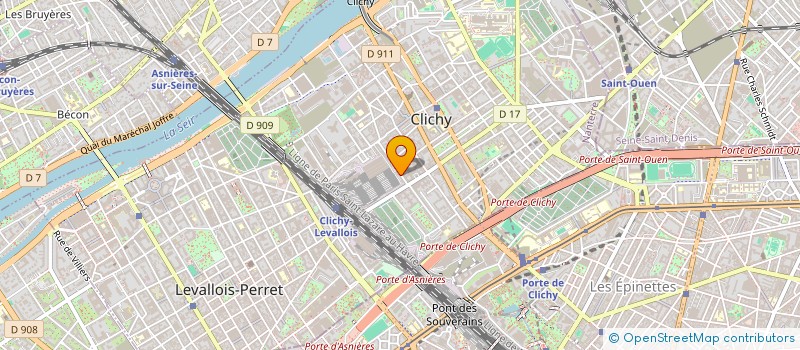 localisation de l'entreprise LES STUDIOS DE CLICHY à CLICHY