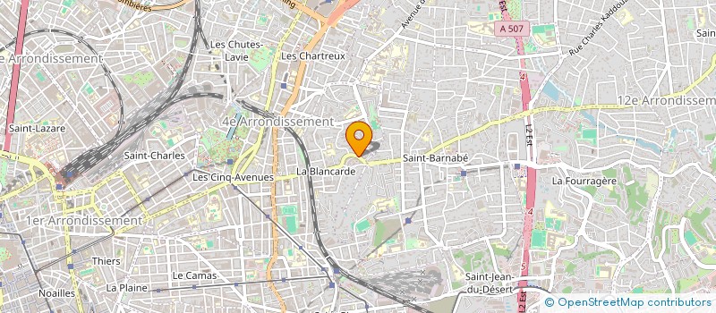 localisation de l'entreprise LES STUDIOS DECANIS à MARSEILLE