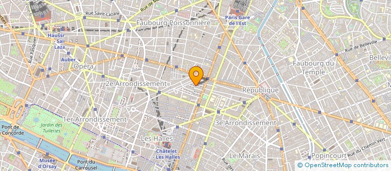 localisation de l'entreprise LES STUDIOS DU CHATEAU à PARIS